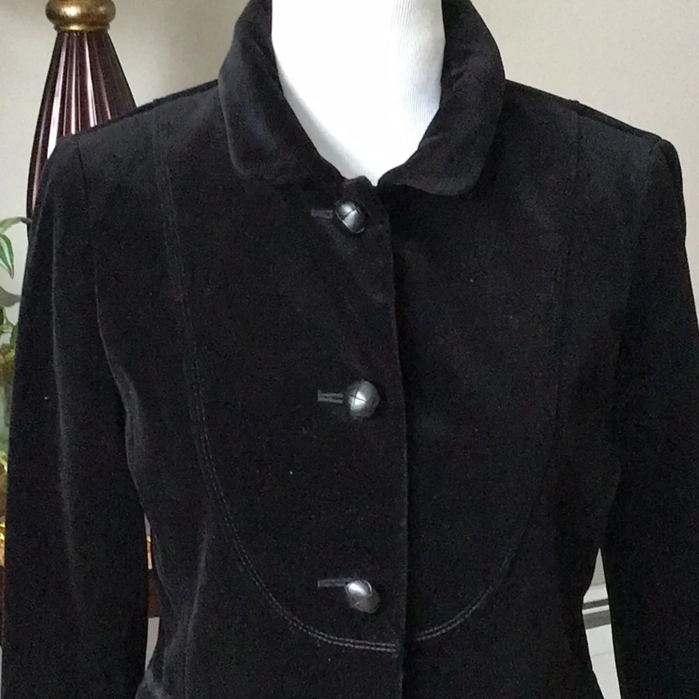 J. Crew velvet jacket